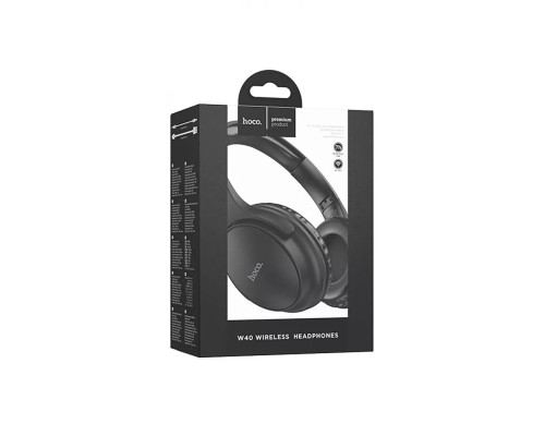 Навушники HOCO W40 Mighty BT headphones Black