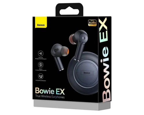 Навушники Baseus True Wireless Earphones Bowie EX Black