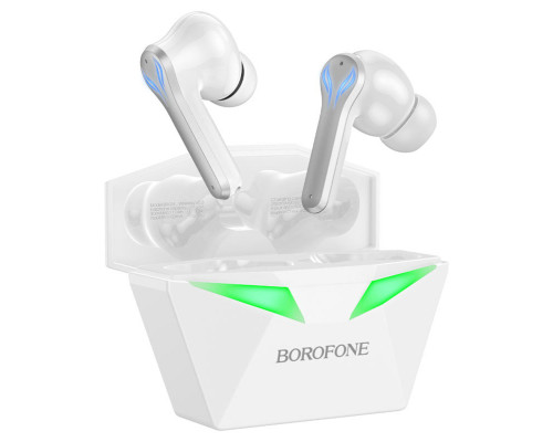 Навушники BOROFONE BW24 Magic waves true wireless BT gaming headset White