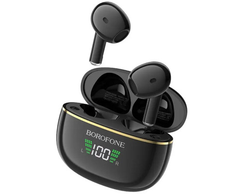 Навушники BOROFONE BW30 Cheerful true wireless BT headset Bright Black