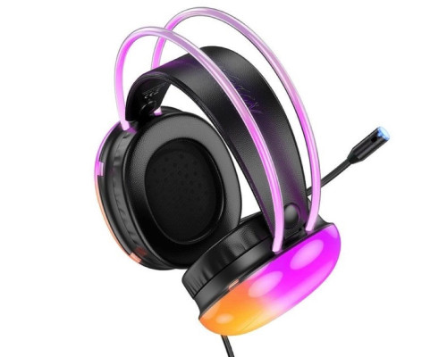 Навушники HOCO W109 Rich gaming headphones Black