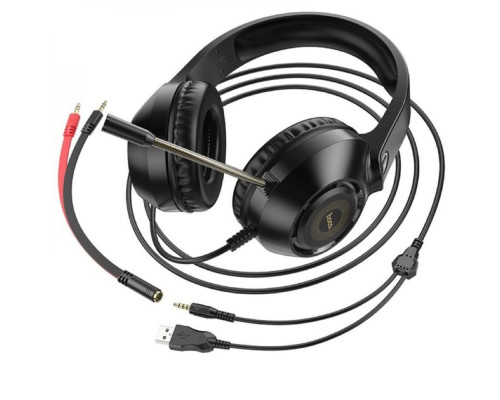 Навушники HOCO W108 Sue headphones gaming Black