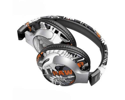 Навушники HOCO ESD18 Graffiti BT headphones Black