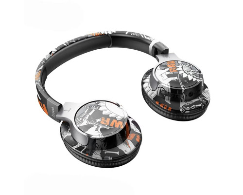 Навушники HOCO ESD18 Graffiti BT headphones Black