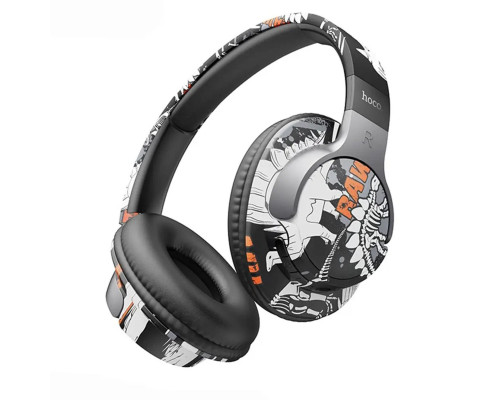 Навушники HOCO ESD18 Graffiti BT headphones Black