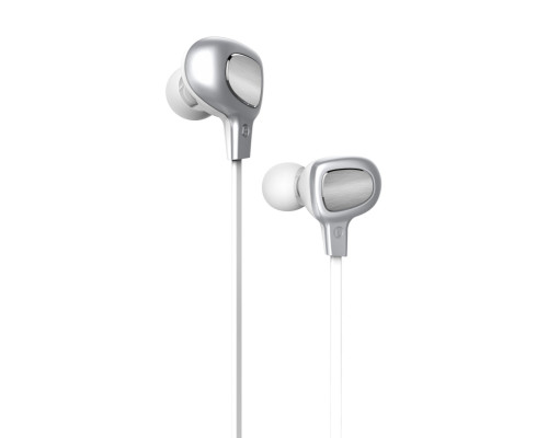 Навушники Baseus B15 Seal Bluetooth Silver+White