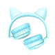 Навушники BOROFONE BO15 Cat ear BT headphones Baby Blue