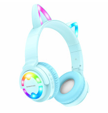 Навушники BOROFONE BO15 Cat ear BT headphones Baby Blue