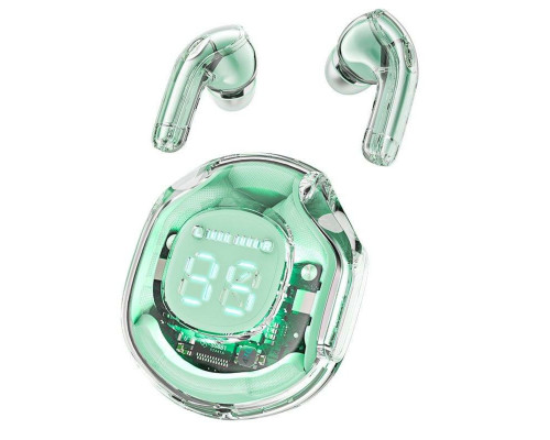 Навушники ACEFAST T8 Crystal color (2) bluetooth earbuds Mint Green