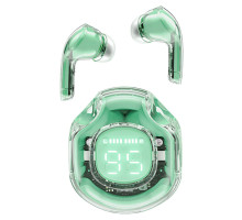 Навушники ACEFAST T8 Crystal color (2) bluetooth earbuds Mint Green