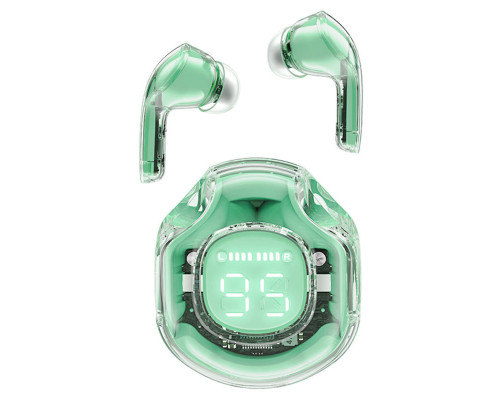 Навушники ACEFAST T8 Crystal color (2) bluetooth earbuds Mint Green