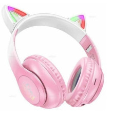 Навушники HOCO W42 Cat ears BT headphones Cherry Blossom