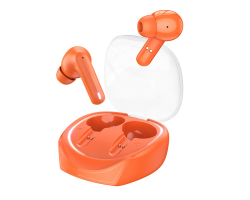 Навушники BOROFONE BW37 Amused true wireless ENC noise reduction BT headset Orange