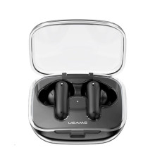 Навушники Usams US-BE16 Transparent TWS Earbuds - BE Series BT5.3 Black