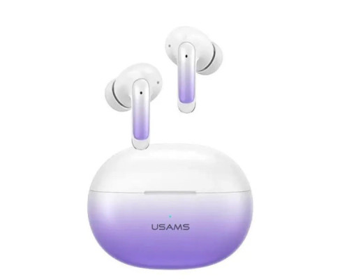 Навушники USAMS US-XD19 Dual-mic ENC TWS Earbuds -X-don Series BT5.3 gradient purple