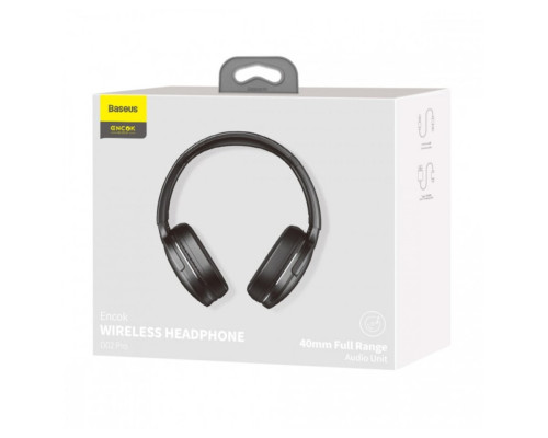 Навушники Baseus Encok Wireless headphone D02 Pro Black (2022 Edition)