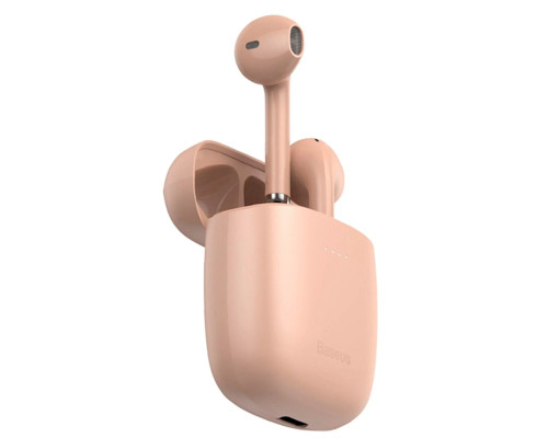 Навушники Baseus Encok True Wireless Earphones W04 Pink