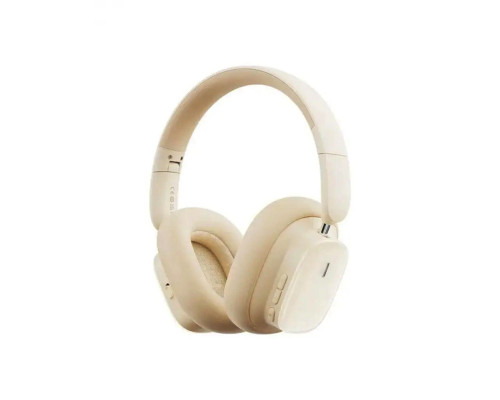 Навушники Baseus Bowie H1i Noise-Cancellation Wireless Headphones Stellar White