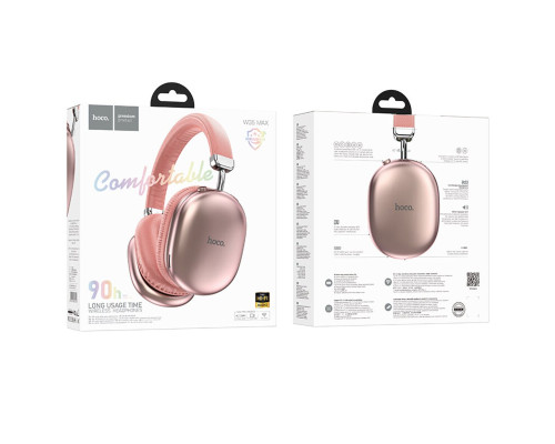 Навушники HOCO W35 Max Joy BT headphones Pink