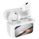 Навушники BOROFONE BW76 Brocade true wireless ANC noise reduction touch screen BT headset Champagne White