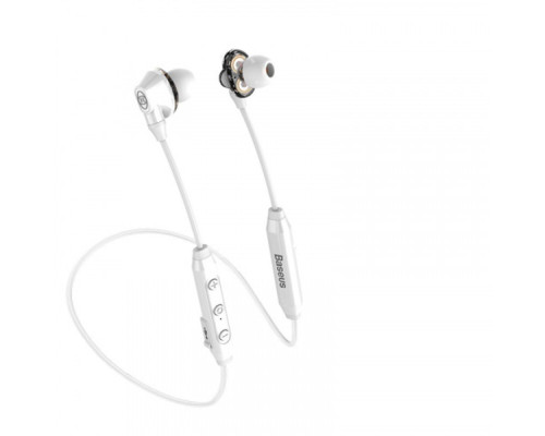 Навушники Baseus Encok S10 Dual Moving-coil Wireless Headset White