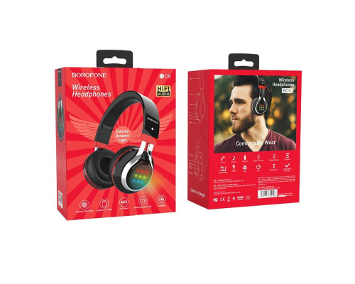 Навушники BOROFONE BO8 Love Song wireless headphones Black