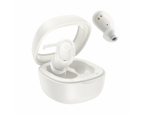 Навушники Baseus Bowie WM02 True Wireless Earphones creamy-white