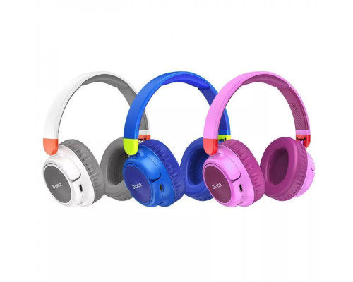 Навушники HOCO W43 Adventure BT headphones Purple