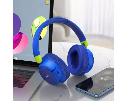 Навушники HOCO W43 Adventure BT headphones Blue