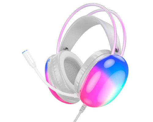 Навушники HOCO W109 Rich gaming headphones White