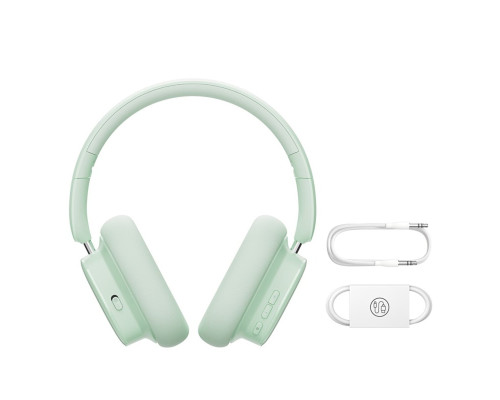 Навушники Baseus Bowie H1i Noise-Cancellation Wireless Headphones Natural Green