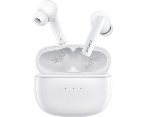 Бездротові навушники UGREEN WS106 HiTune T3 Active Noise-Cancelling Wireless Earbuds (White)(UGR-90206)