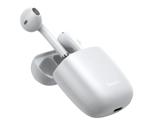 Навушники Baseus Encok True Wireless Earphones W04 Pro White (2022 Edition)