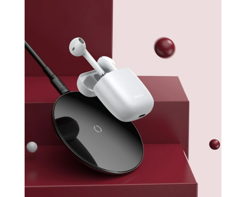 Навушники Baseus Encok True Wireless Earphones W04 Pro White (2022 Edition)