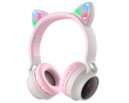 Навушники HOCO W27 Cat ear wireless headphones Grey