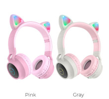 Навушники HOCO W27 Cat ear wireless headphones Grey