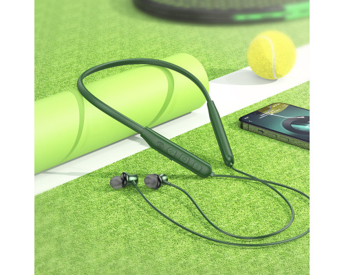 Навушники HOCO ES64 Easy Sound sports BT earphones Dark Green