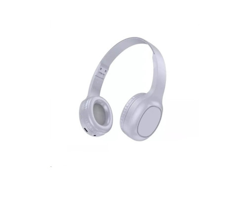 Навушники HOCO W46 Charm BT headset Light Blue Gray