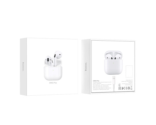 Навушники HOCO EW03 Plus True wireless BT headset White