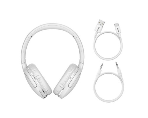 Навушники Baseus Encok Wireless headphone D02 Pro White