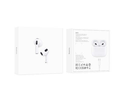 Навушники HOCO EW76 True wireless stereo headset White