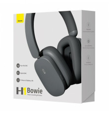 Навушники Baseus Bowie H1 Noise-Cancelling Wireless Headphones Gray