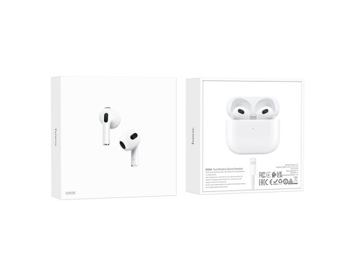 Навушники HOCO EW26 True wireless stereo headset White