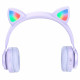 Навушники HOCO W39 Cat ear kids BT headphones Purple