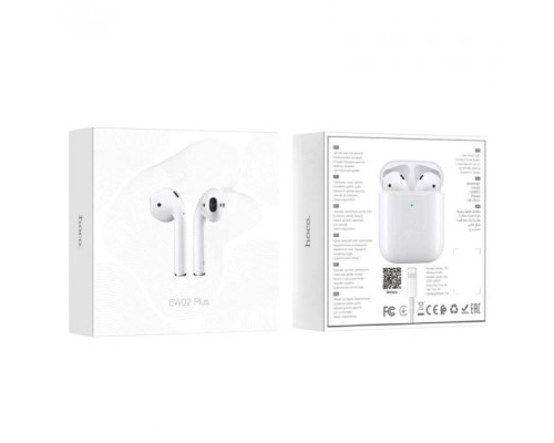 Навушники HOCO EW02 Plus True wireless BT headset White