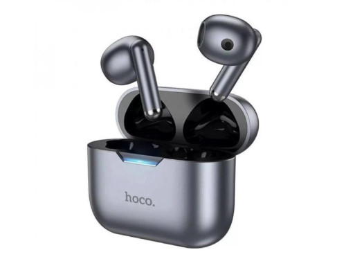 Навушники HOCO EW34 Full true wireless BT headset Metal Gray