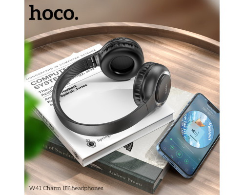 Навушники HOCO W41 Charm BT headphones Black