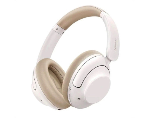 Бездротові навушники UGREEN HP202 HiTune Max5 Hybrid Active Noise-Cancelling Headphones White(UGR-15809)