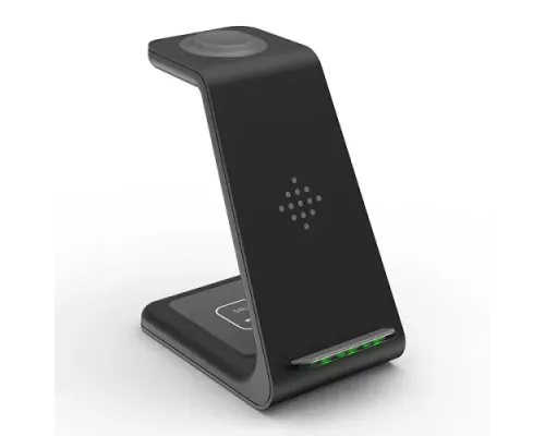 Зарядний пристрій T3 3 IN1 (iPhone, iWatch, AirPods) 15W FAST ORIGINAL Black mag-2000001173404147111