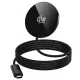 Бездротовий ЗП HOCO CW63 Pro Fast Qi2.2 magnetic wireless fast charger Black mag-6942007676946154071